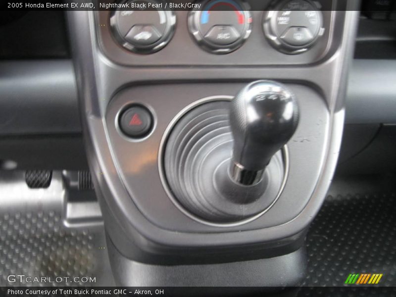 Nighthawk Black Pearl / Black/Gray 2005 Honda Element EX AWD
