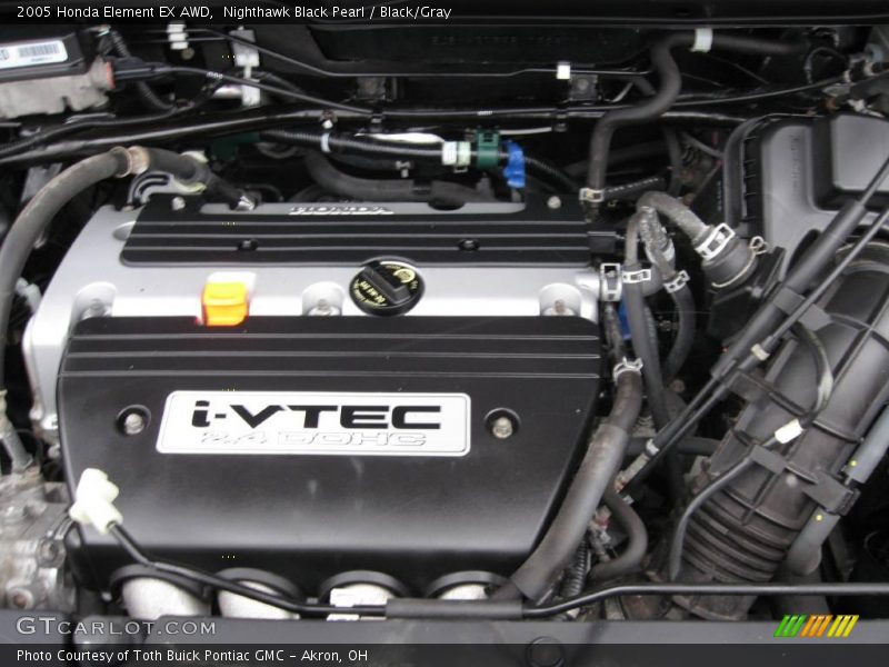 Nighthawk Black Pearl / Black/Gray 2005 Honda Element EX AWD