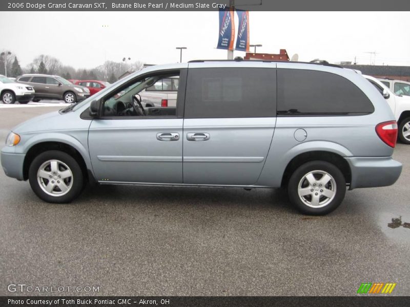 Butane Blue Pearl / Medium Slate Gray 2006 Dodge Grand Caravan SXT
