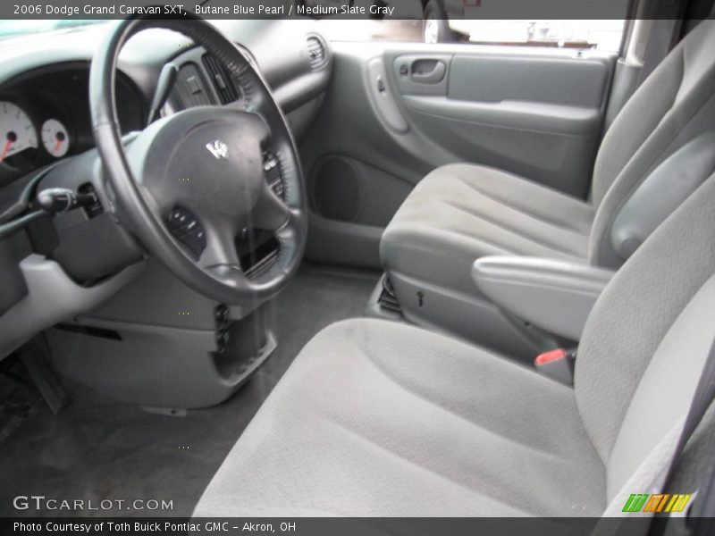 Butane Blue Pearl / Medium Slate Gray 2006 Dodge Grand Caravan SXT