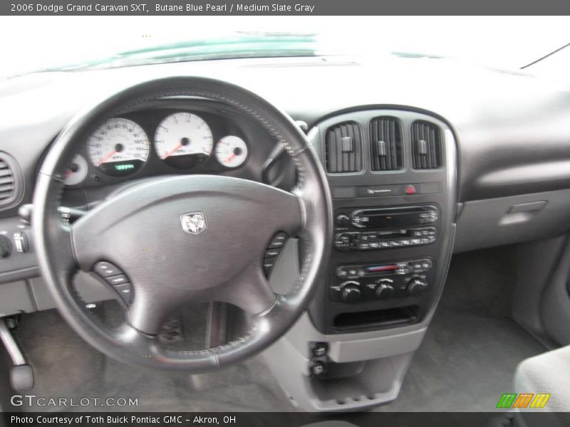 Butane Blue Pearl / Medium Slate Gray 2006 Dodge Grand Caravan SXT