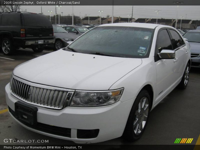 Oxford White / Charcoal/Sand 2006 Lincoln Zephyr