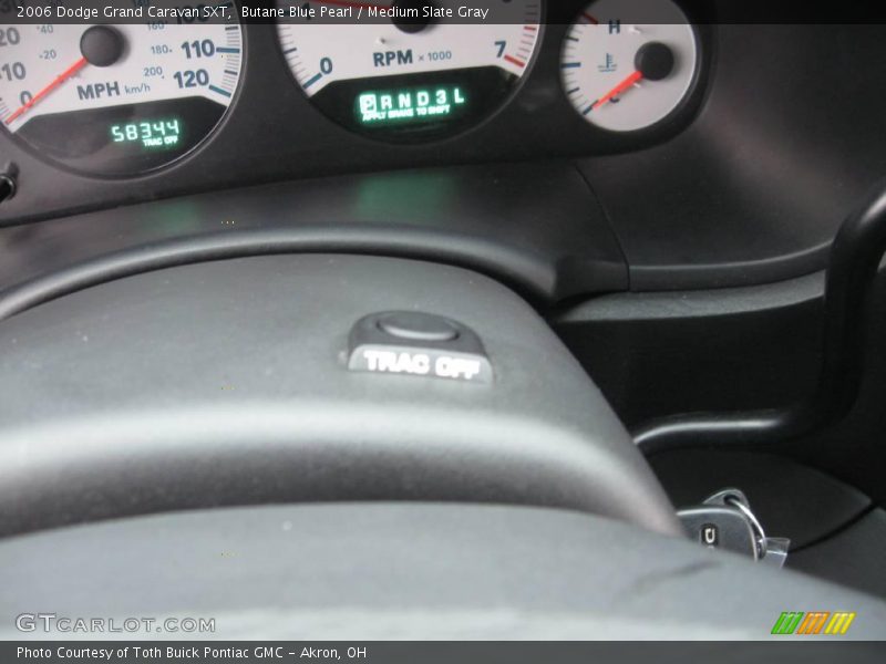 Butane Blue Pearl / Medium Slate Gray 2006 Dodge Grand Caravan SXT