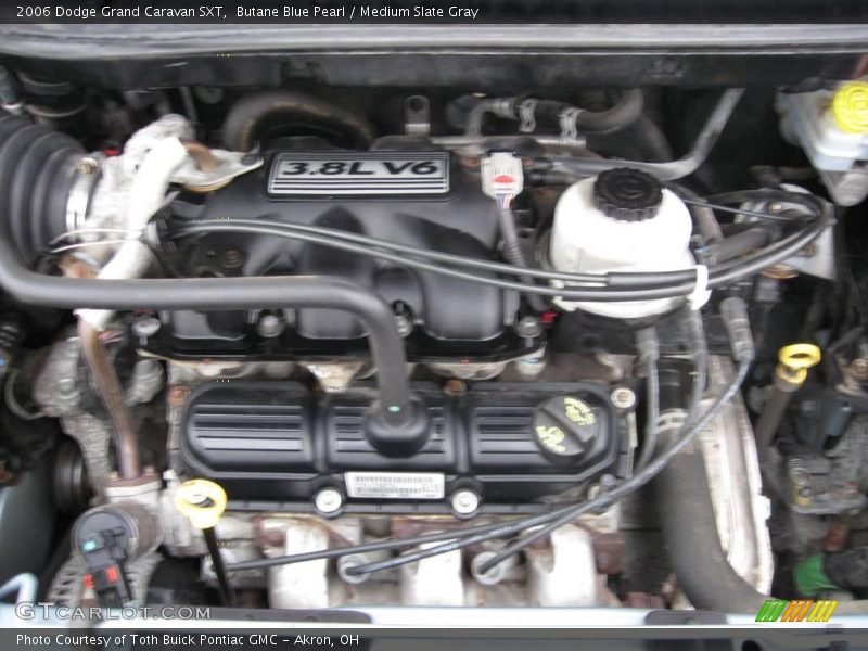 Butane Blue Pearl / Medium Slate Gray 2006 Dodge Grand Caravan SXT