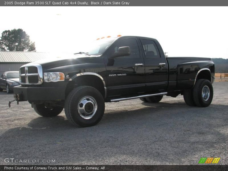 Black / Dark Slate Gray 2005 Dodge Ram 3500 SLT Quad Cab 4x4 Dually