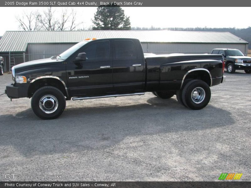 Black / Dark Slate Gray 2005 Dodge Ram 3500 SLT Quad Cab 4x4 Dually