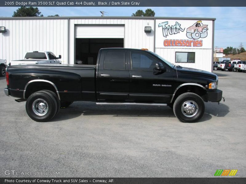 Black / Dark Slate Gray 2005 Dodge Ram 3500 SLT Quad Cab 4x4 Dually