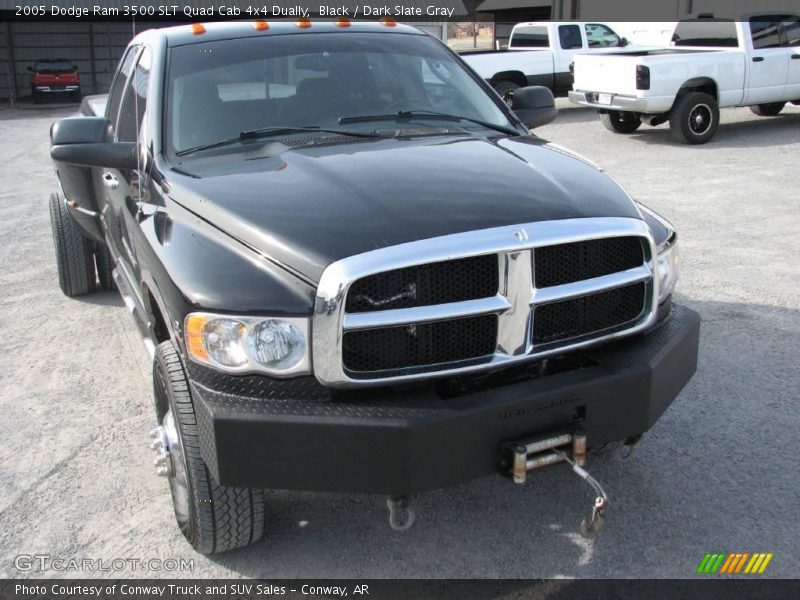 Black / Dark Slate Gray 2005 Dodge Ram 3500 SLT Quad Cab 4x4 Dually