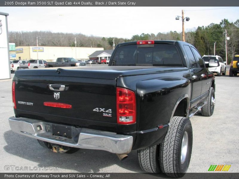 Black / Dark Slate Gray 2005 Dodge Ram 3500 SLT Quad Cab 4x4 Dually