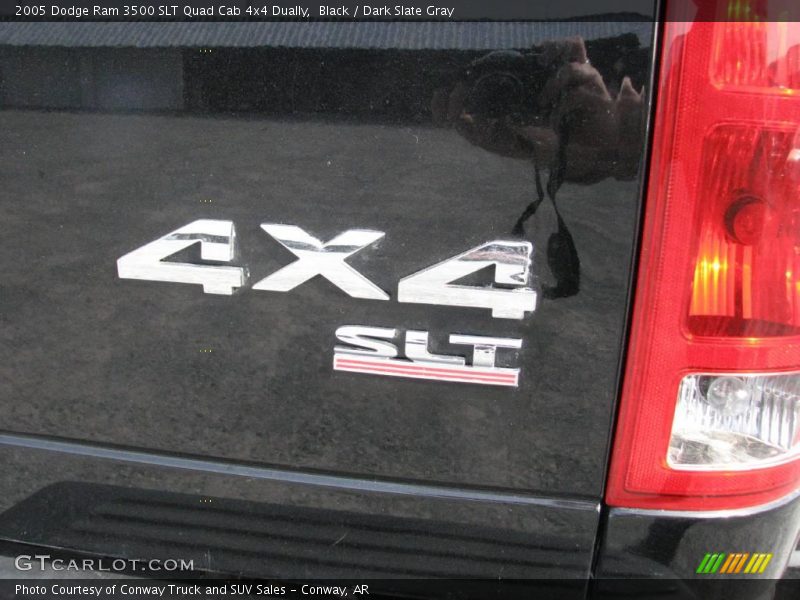 Black / Dark Slate Gray 2005 Dodge Ram 3500 SLT Quad Cab 4x4 Dually
