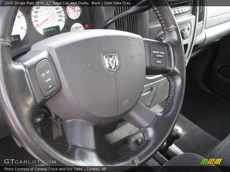 Black / Dark Slate Gray 2005 Dodge Ram 3500 SLT Quad Cab 4x4 Dually