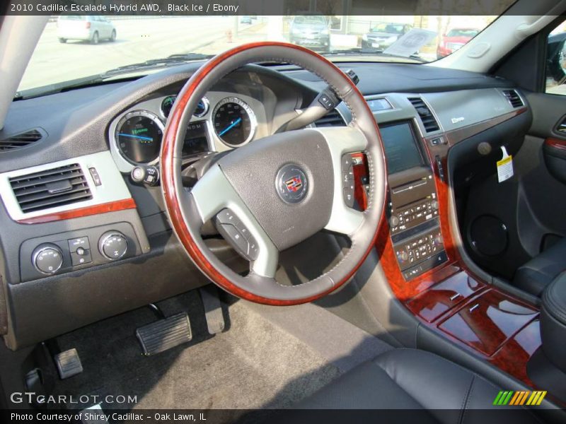 Black Ice / Ebony 2010 Cadillac Escalade Hybrid AWD