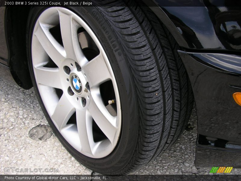 Jet Black / Beige 2003 BMW 3 Series 325i Coupe