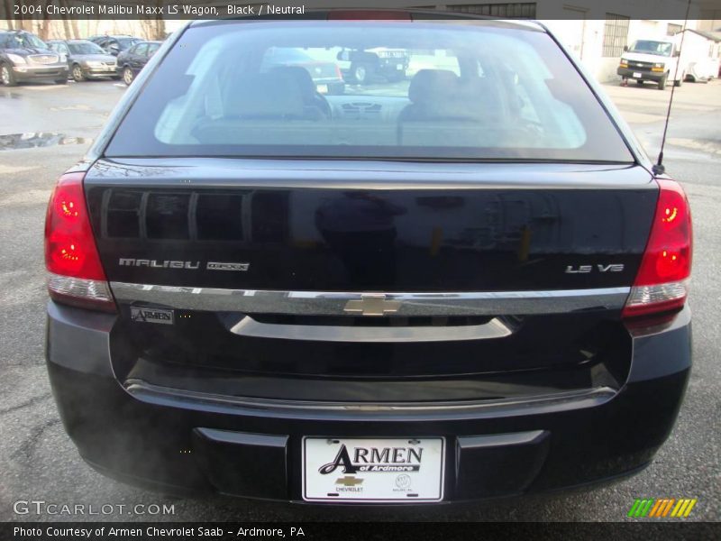 Black / Neutral 2004 Chevrolet Malibu Maxx LS Wagon