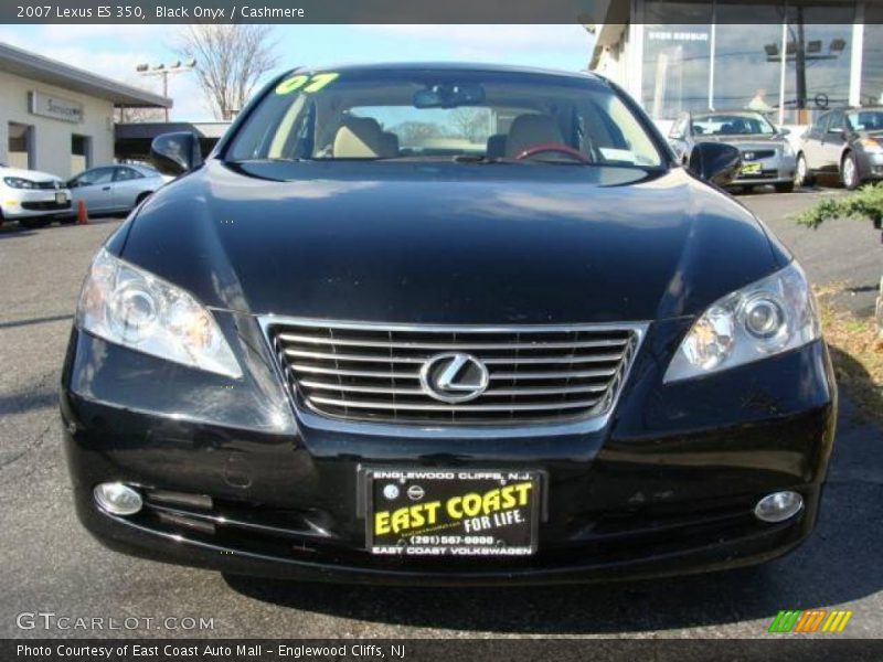 Black Onyx / Cashmere 2007 Lexus ES 350