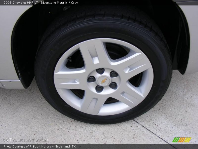 Silverstone Metallic / Gray 2008 Chevrolet HHR LT