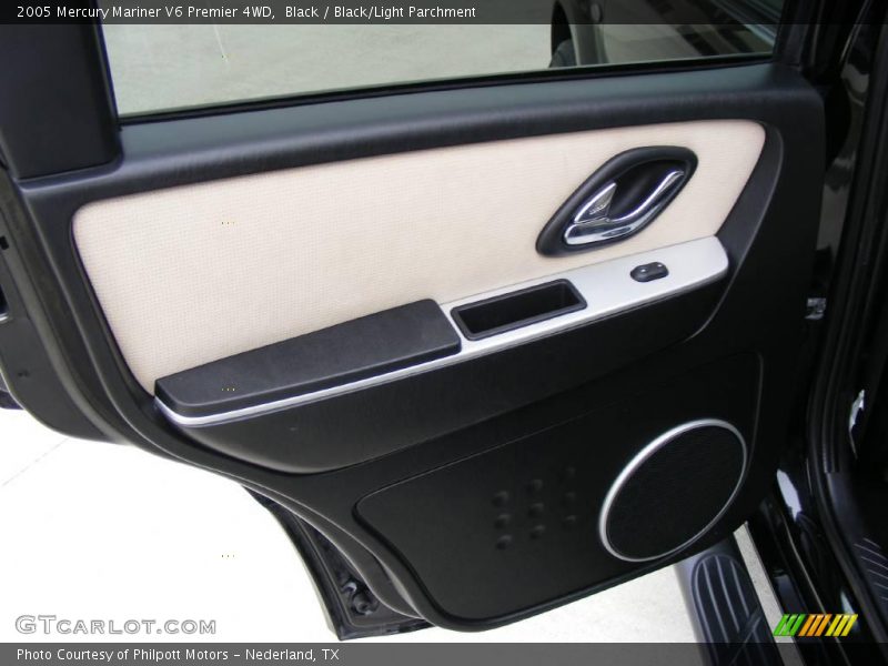 Black / Black/Light Parchment 2005 Mercury Mariner V6 Premier 4WD