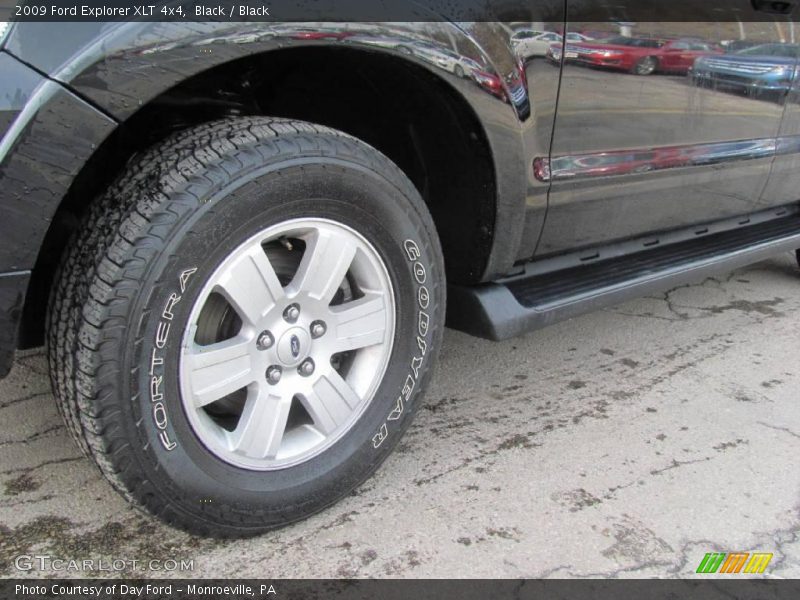 Black / Black 2009 Ford Explorer XLT 4x4