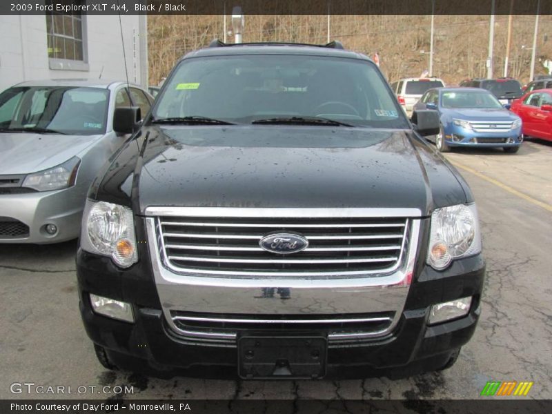 Black / Black 2009 Ford Explorer XLT 4x4