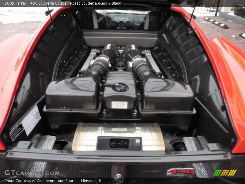 Rosso Scuderia (Red) / Black 2009 Ferrari F430 Scuderia Coupe
