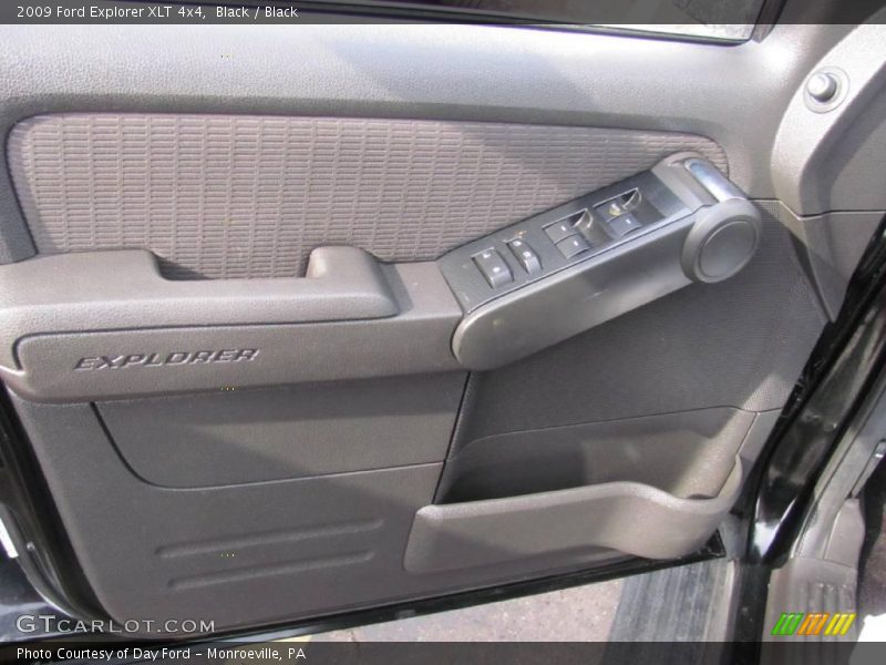 Black / Black 2009 Ford Explorer XLT 4x4