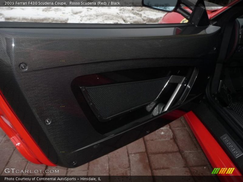Rosso Scuderia (Red) / Black 2009 Ferrari F430 Scuderia Coupe