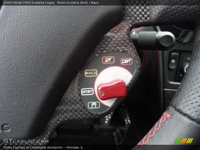 Rosso Scuderia (Red) / Black 2009 Ferrari F430 Scuderia Coupe