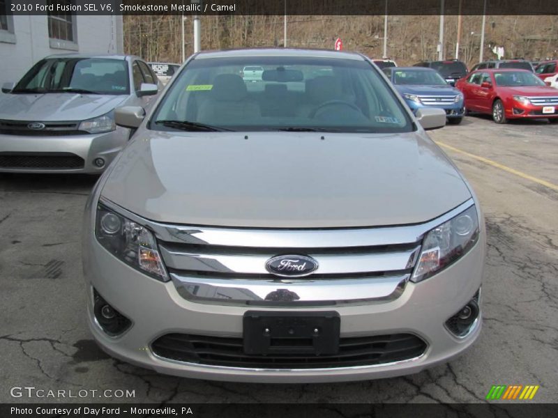 Smokestone Metallic / Camel 2010 Ford Fusion SEL V6