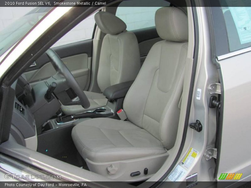 Smokestone Metallic / Camel 2010 Ford Fusion SEL V6