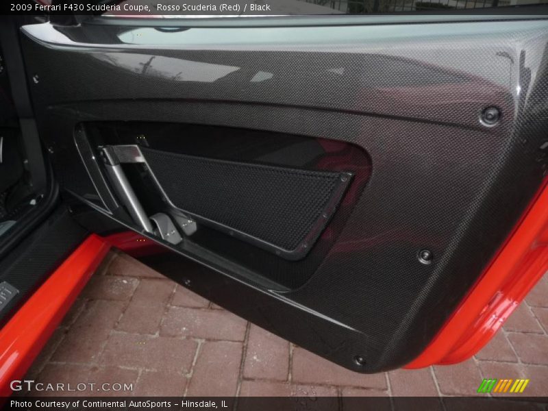 Rosso Scuderia (Red) / Black 2009 Ferrari F430 Scuderia Coupe