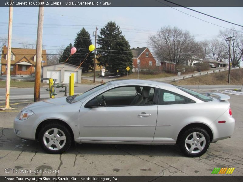 Ultra Silver Metallic / Gray 2007 Chevrolet Cobalt LS Coupe