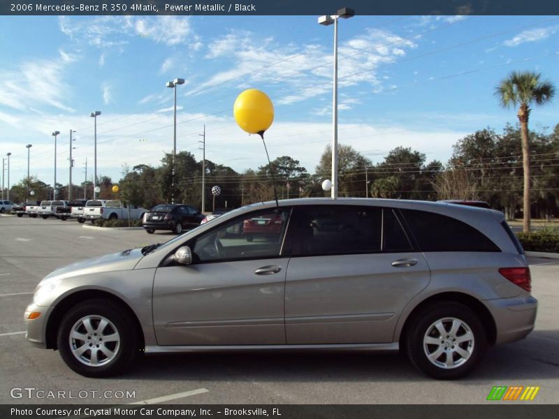 Pewter Metallic / Black 2006 Mercedes-Benz R 350 4Matic