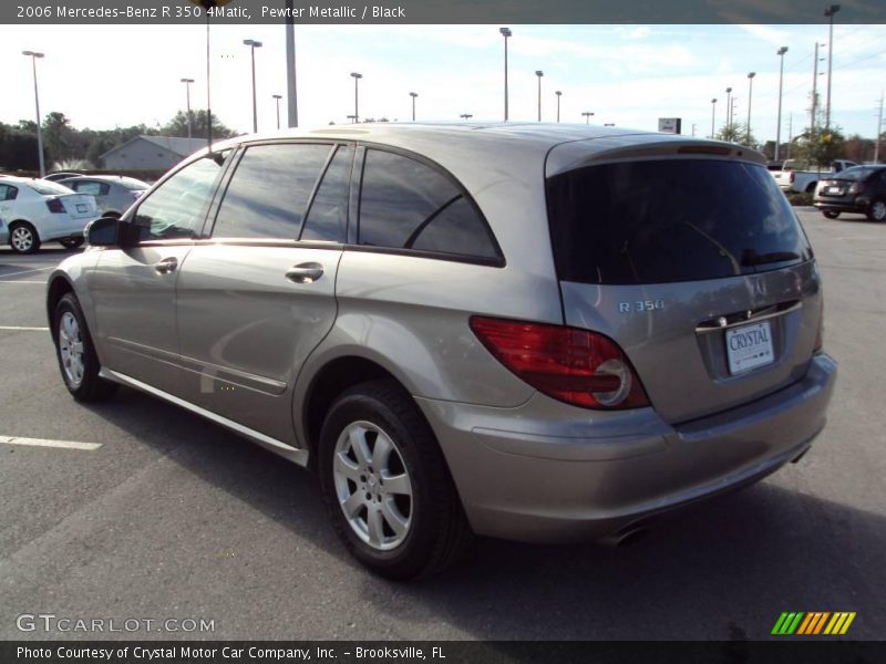 Pewter Metallic / Black 2006 Mercedes-Benz R 350 4Matic
