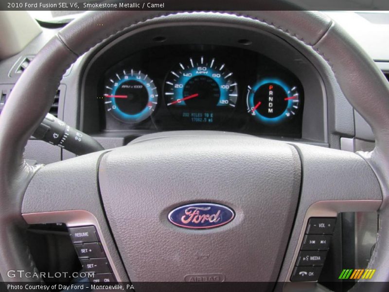 Smokestone Metallic / Camel 2010 Ford Fusion SEL V6