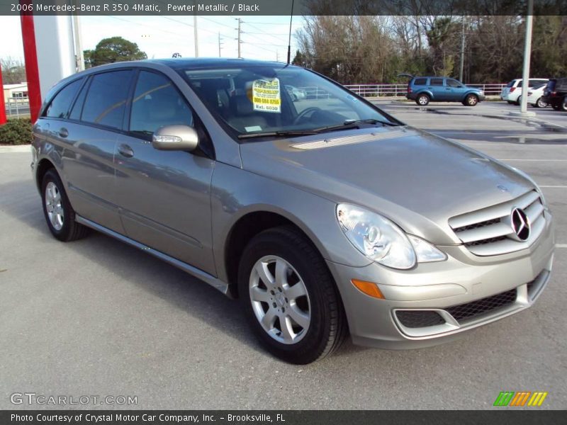 Pewter Metallic / Black 2006 Mercedes-Benz R 350 4Matic