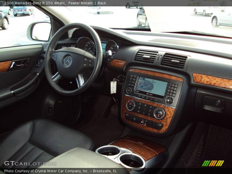 Pewter Metallic / Black 2006 Mercedes-Benz R 350 4Matic