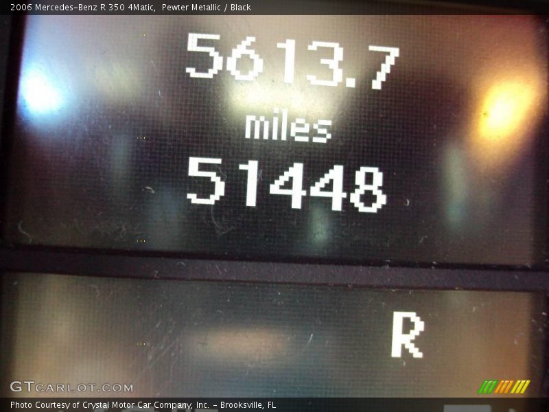 Pewter Metallic / Black 2006 Mercedes-Benz R 350 4Matic