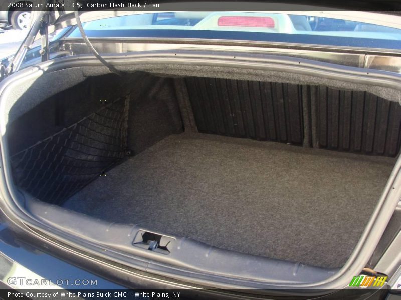 Carbon Flash Black / Tan 2008 Saturn Aura XE 3.5