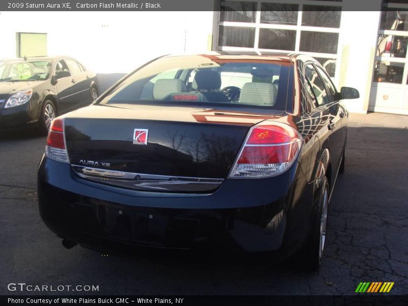 Carbon Flash Metallic / Black 2009 Saturn Aura XE