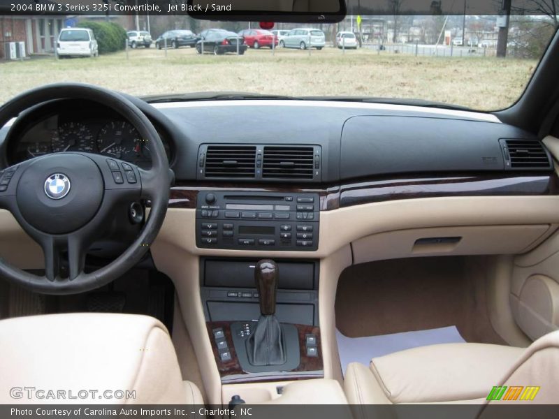 Jet Black / Sand 2004 BMW 3 Series 325i Convertible