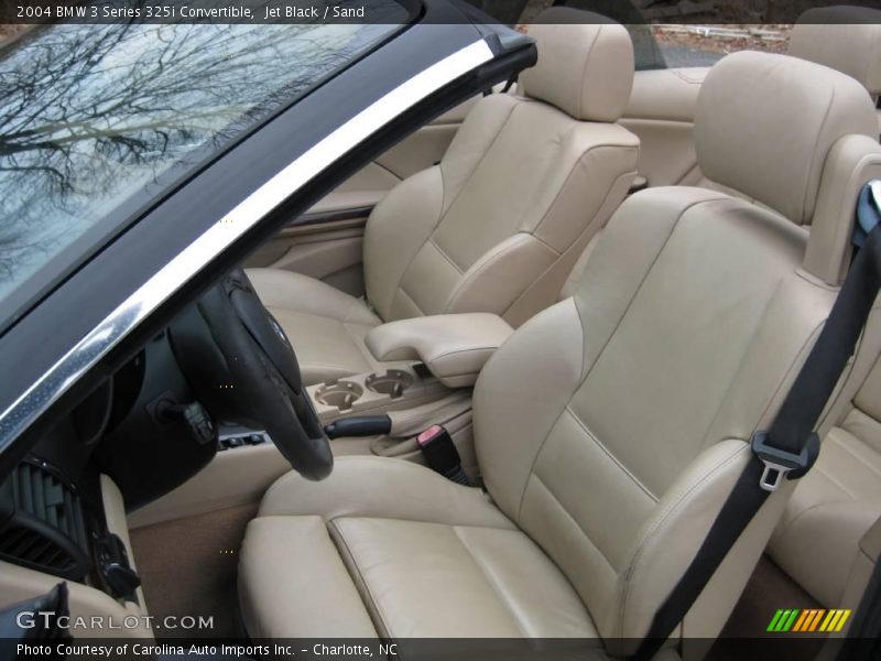 Jet Black / Sand 2004 BMW 3 Series 325i Convertible