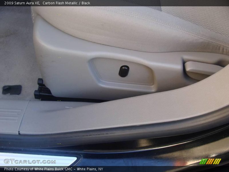Carbon Flash Metallic / Black 2009 Saturn Aura XE
