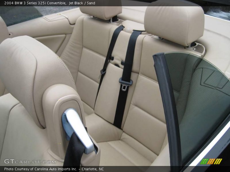Jet Black / Sand 2004 BMW 3 Series 325i Convertible