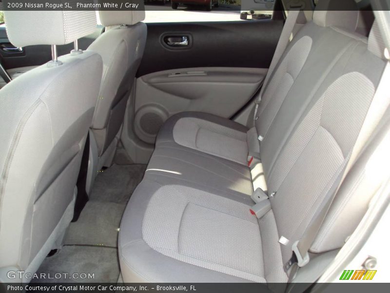 Phantom White / Gray 2009 Nissan Rogue SL