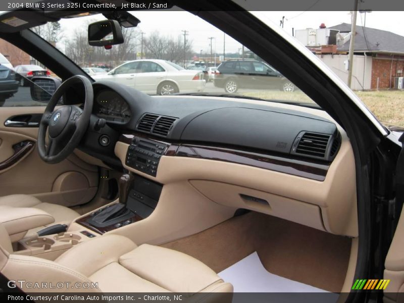 Jet Black / Sand 2004 BMW 3 Series 325i Convertible