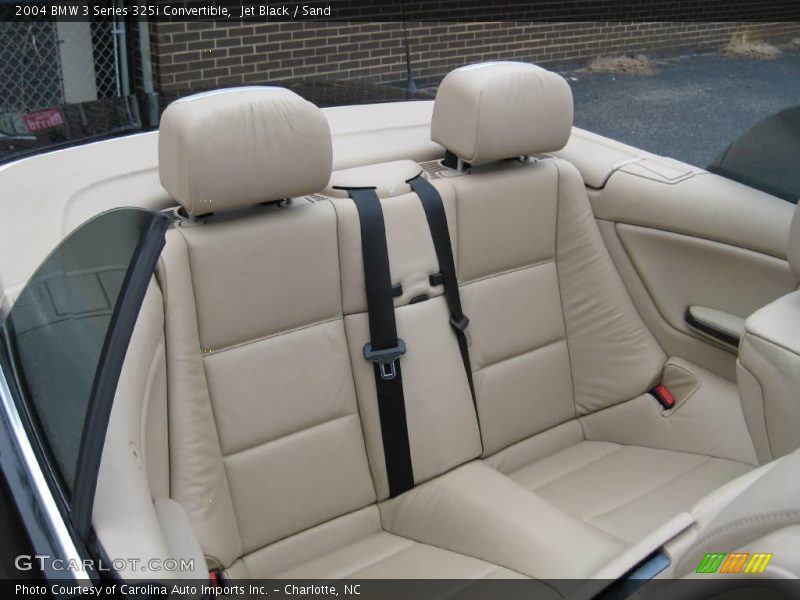 Jet Black / Sand 2004 BMW 3 Series 325i Convertible