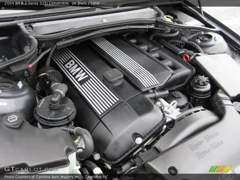 Jet Black / Sand 2004 BMW 3 Series 325i Convertible