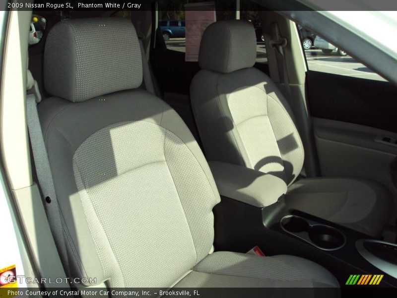 Phantom White / Gray 2009 Nissan Rogue SL
