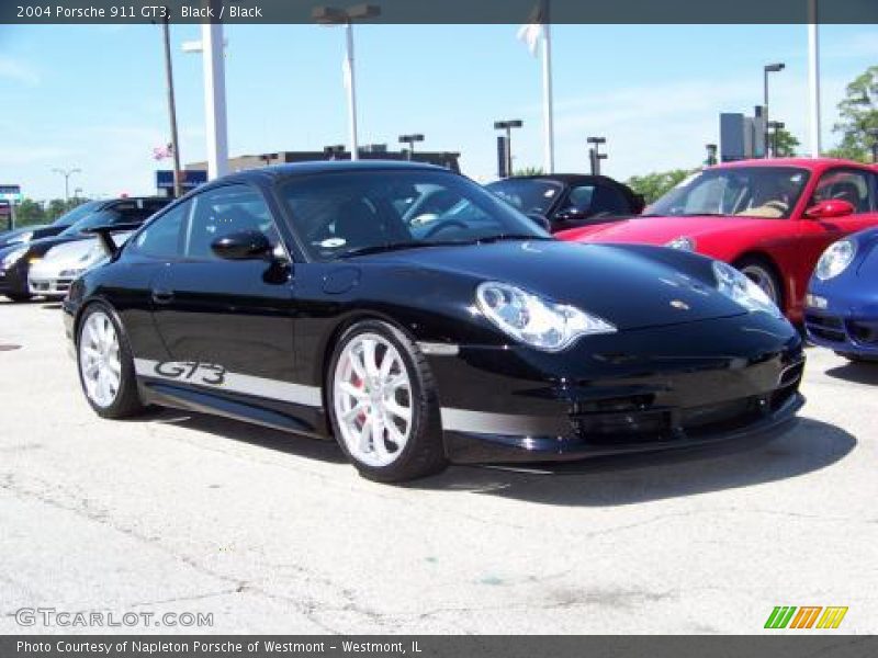 Black / Black 2004 Porsche 911 GT3