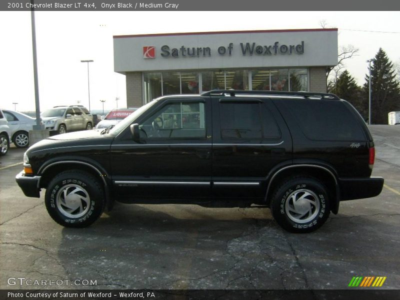 Onyx Black / Medium Gray 2001 Chevrolet Blazer LT 4x4